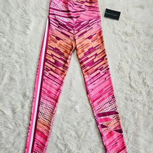 Bilbao Women's Pink Athletic Legging Pants One Size